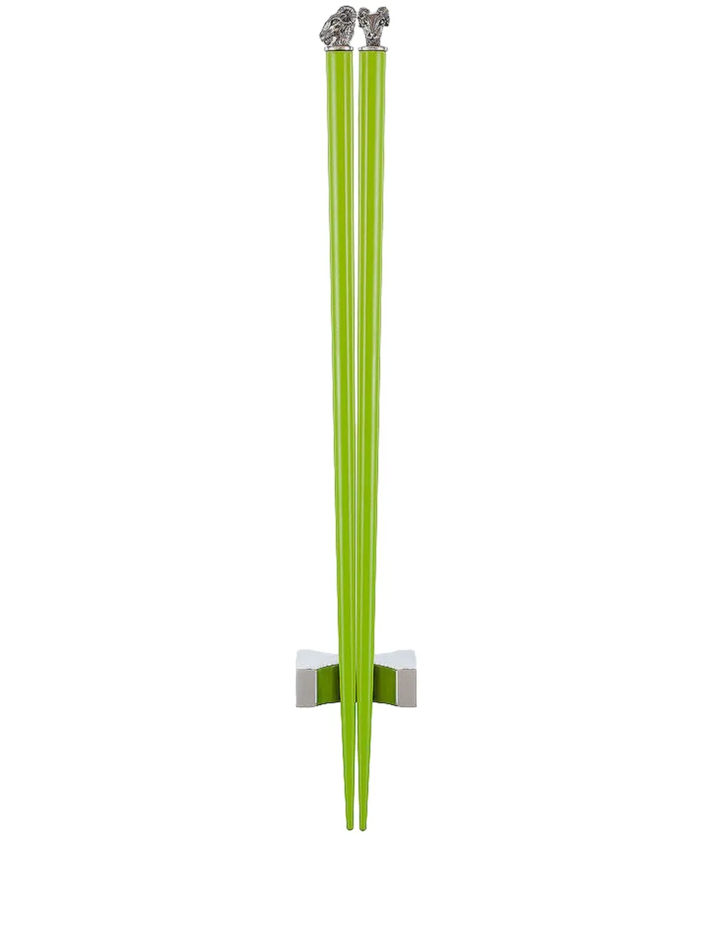 Shanghai Tang Chinese Zodiac ram chopsticks - Verde