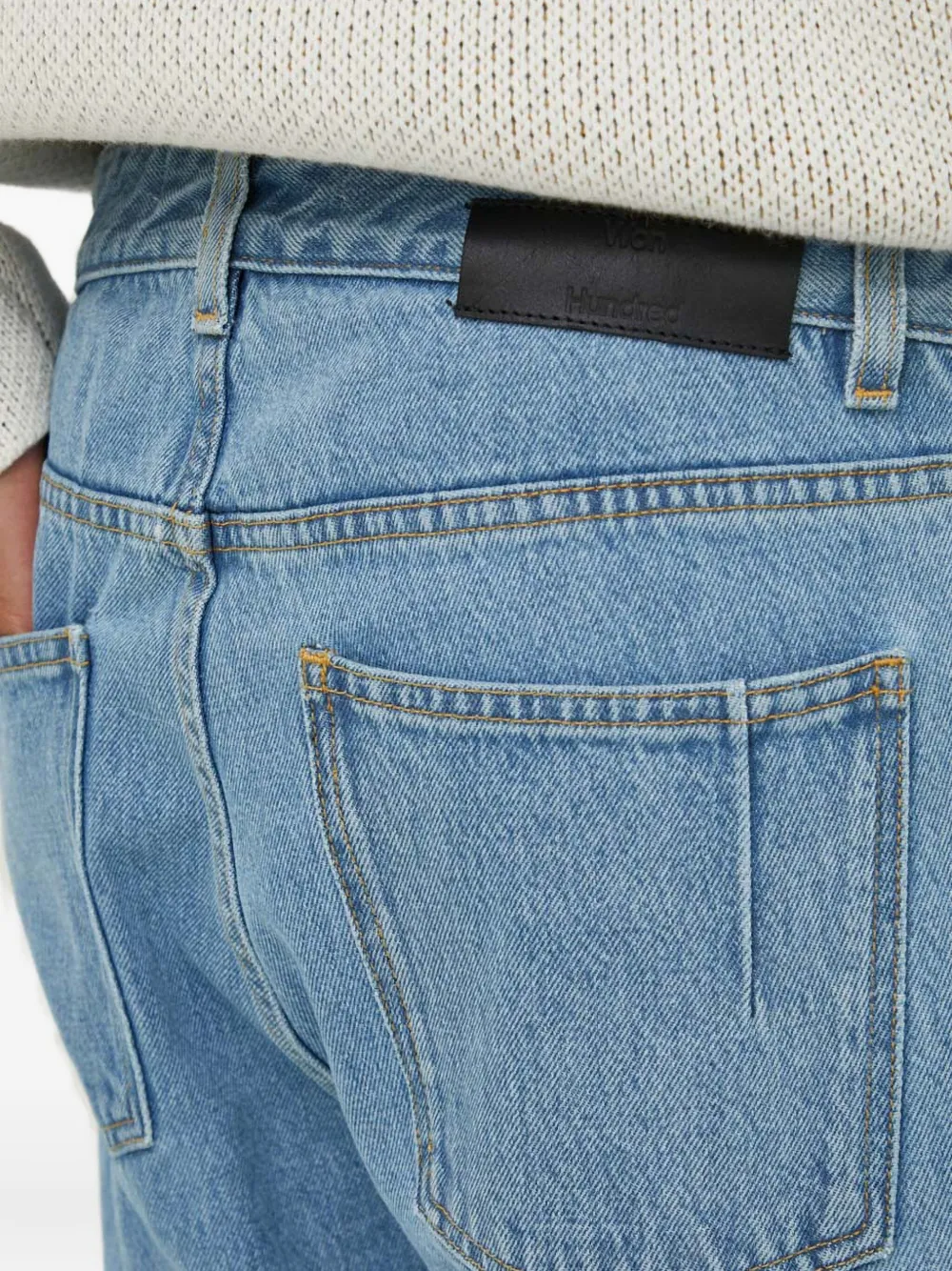 Won Hundred Shorts met cuffs Blauw