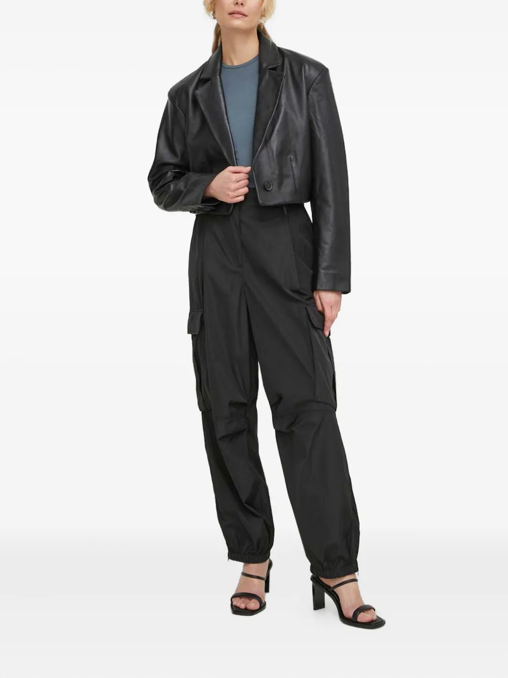 Won Hundred Button-up Jacket In Black