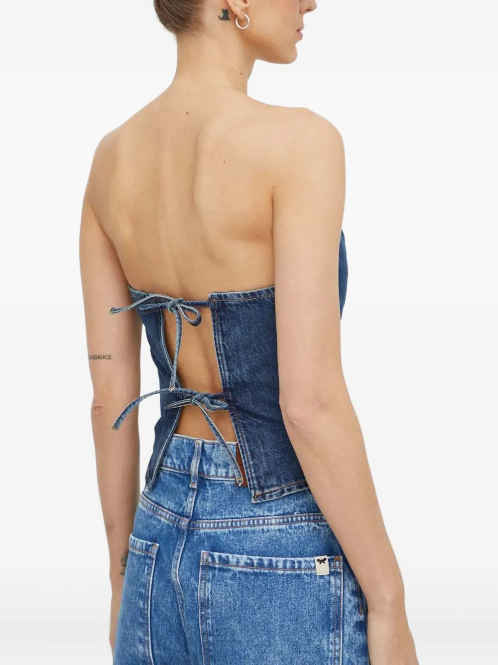 Won Hundred tie-back strapless top | Vests & Tank Tops | Image 2