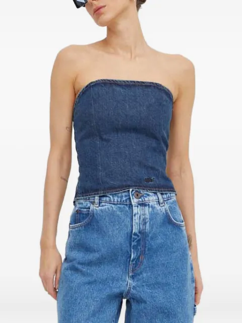 Won Hundred tie-back strapless top