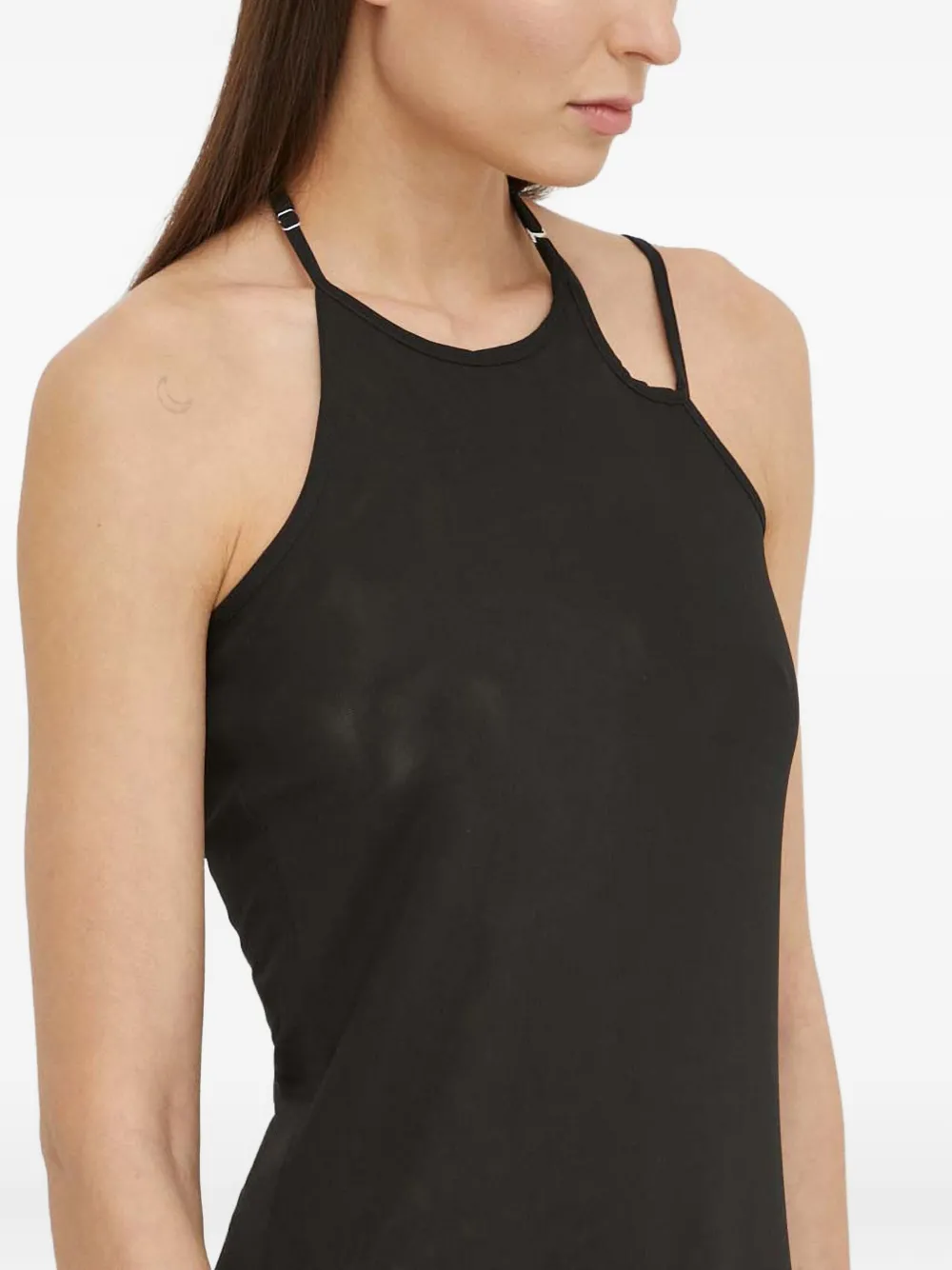 Won Hundred Mouwloze midi-jurk Zwart