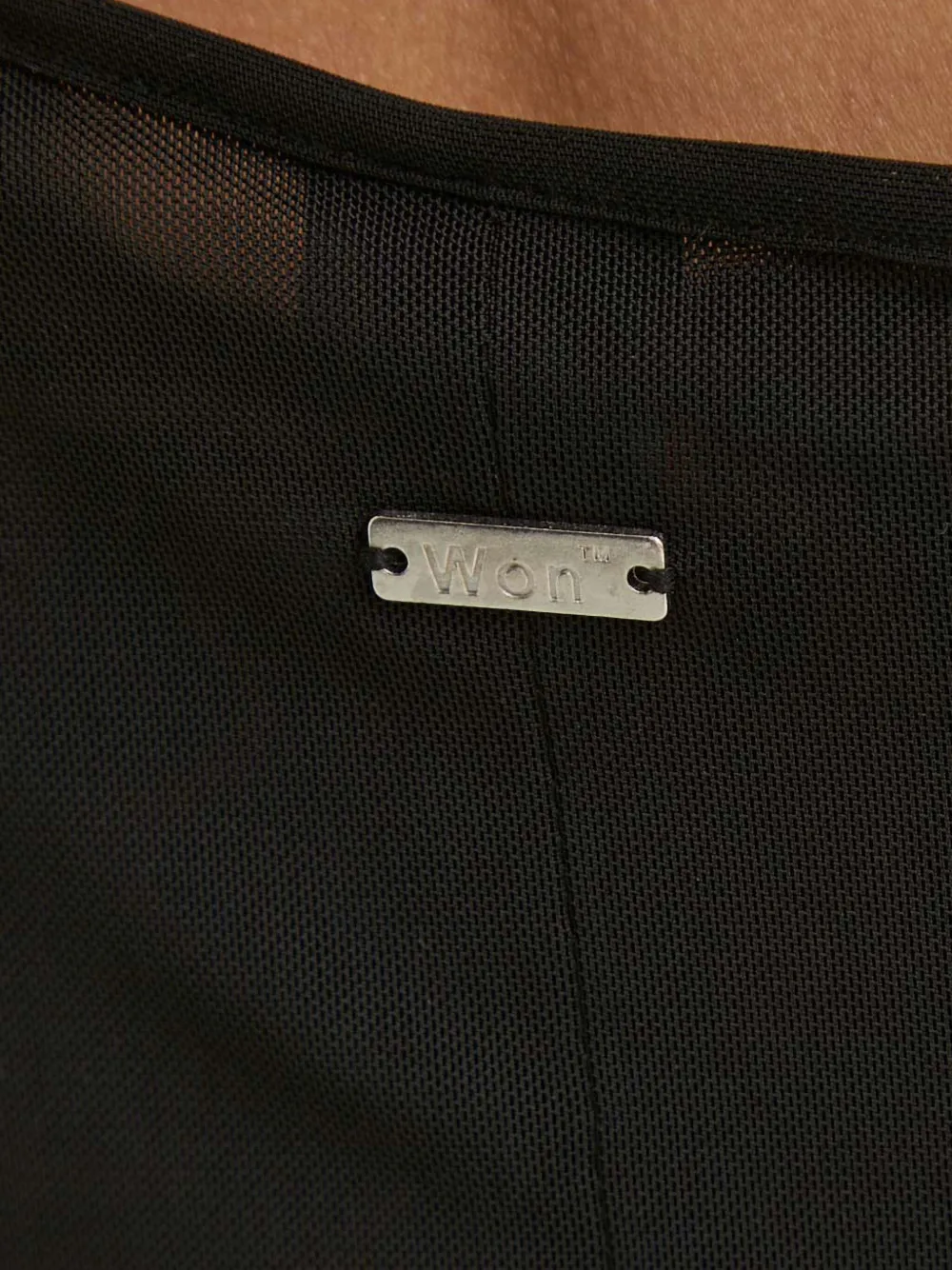 Won Hundred Mouwloze midi-jurk Zwart