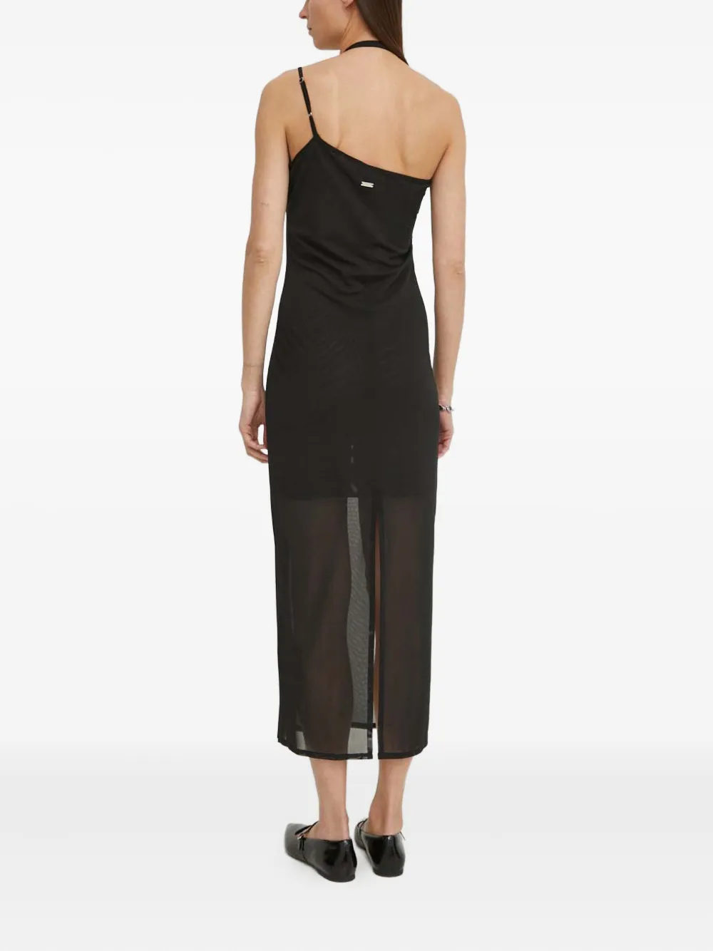 Won Hundred Mouwloze midi-jurk Zwart