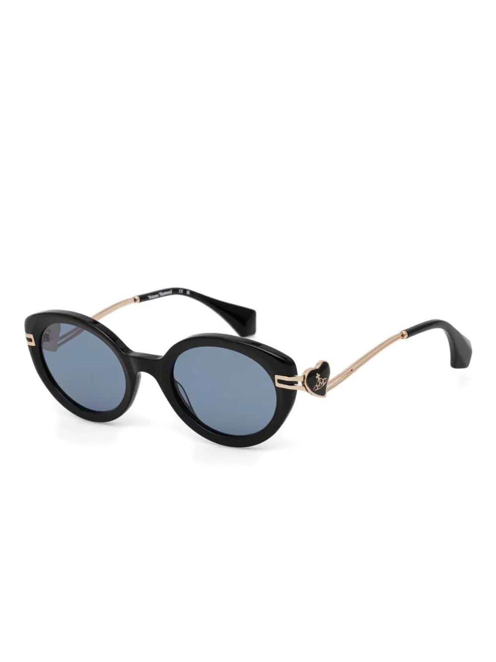 Vivienne Westwood round-frame sunglasses - Zwart