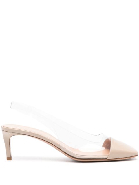 Gianvito Rossi transparent-panel pumps Women