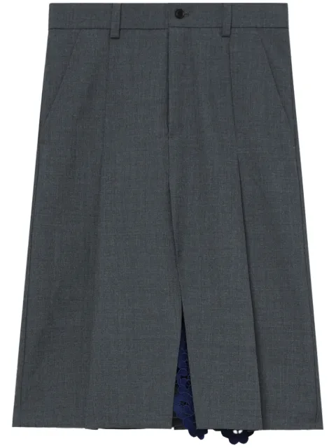 Toga OX midi skirt