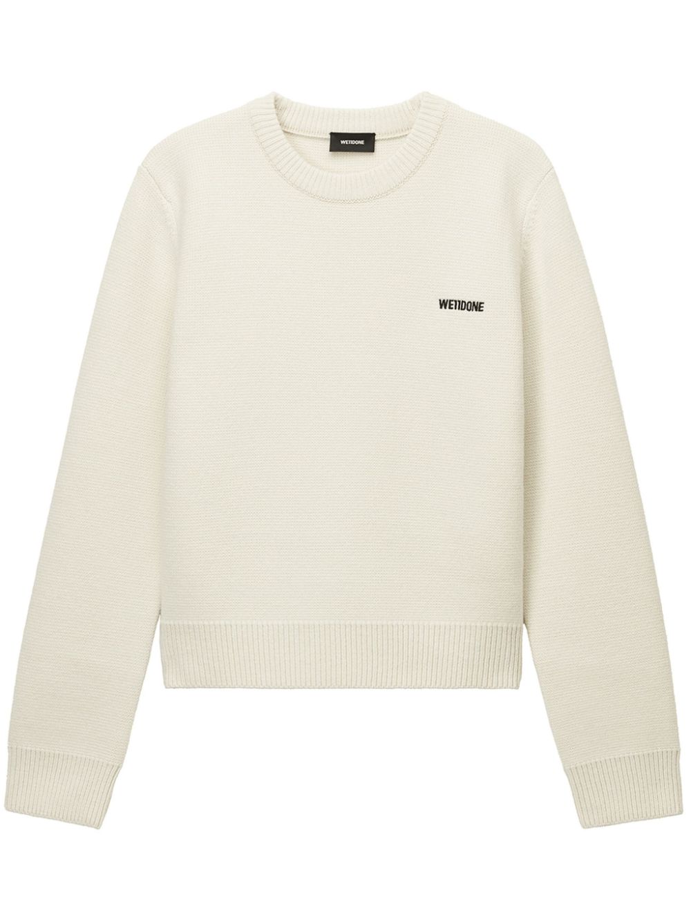 logo-embroidered jumper