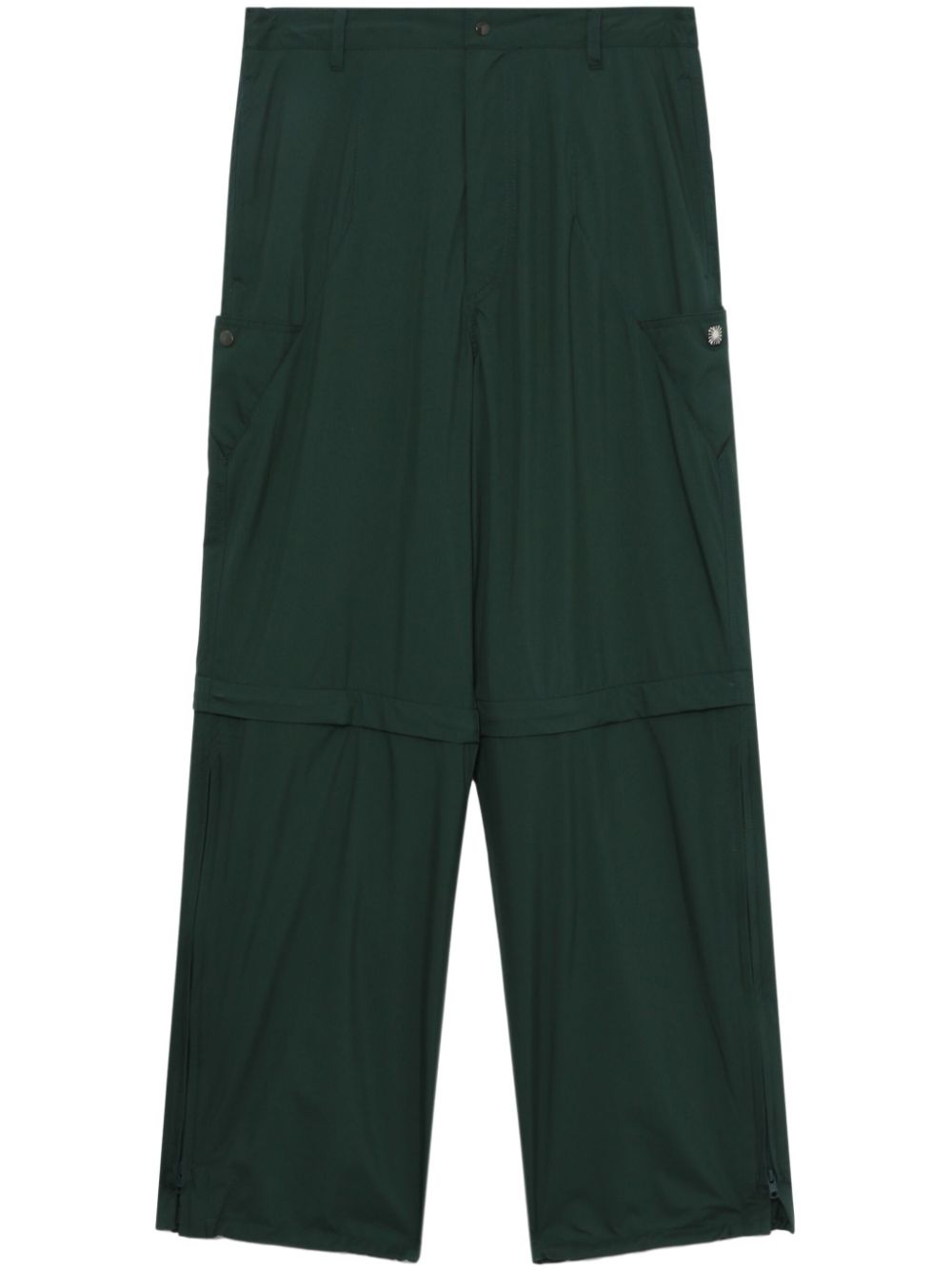 zip-off ripstop trousers