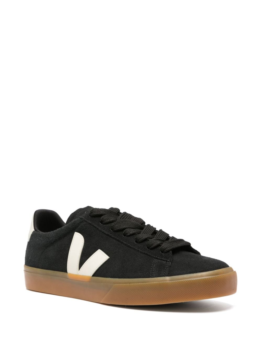 Shop Veja Campo Sneakers In Black