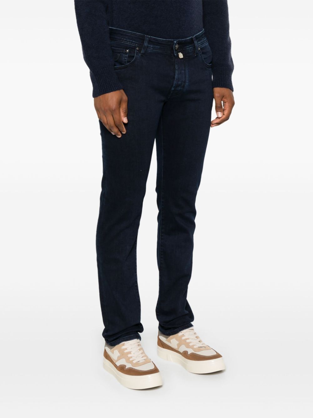 Shop Jacob Cohen Nick Jeans In Blue