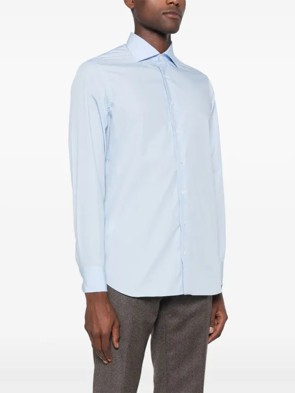 Lardini コットン シャツ | ブルー | FARFETCH JP