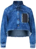 Ports 1961 logo-appliqué denim shirt - Blue