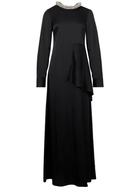 Ports 1961 فستان سهرة مزين بكريستال