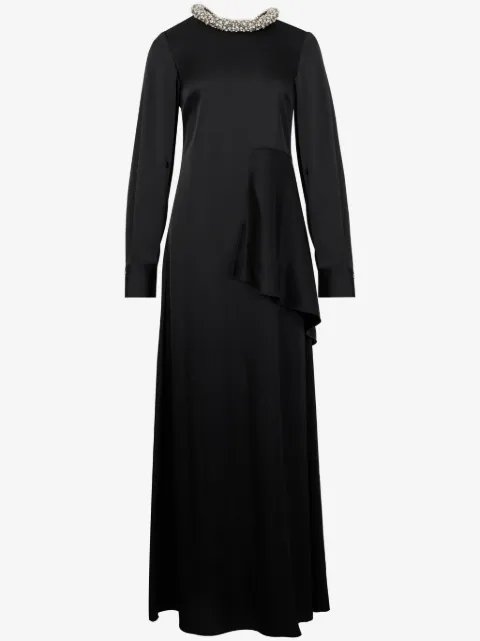 Ports 1961 crystal-embellished gown