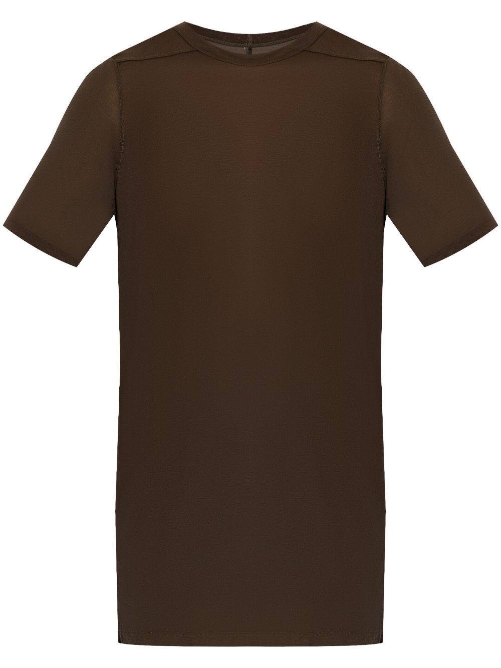 Shop Rick Owens Round-neck T-shirt In Brown