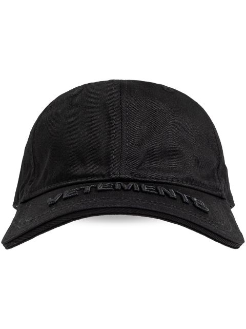 VETEMENTS logo-appliqué cap