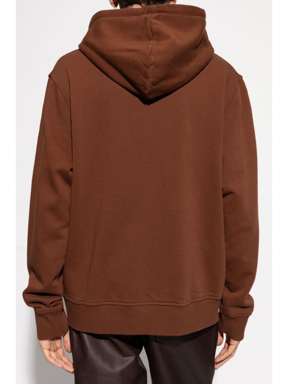 Shop Samsoe & Samsoe Joel Hoodie In Brown