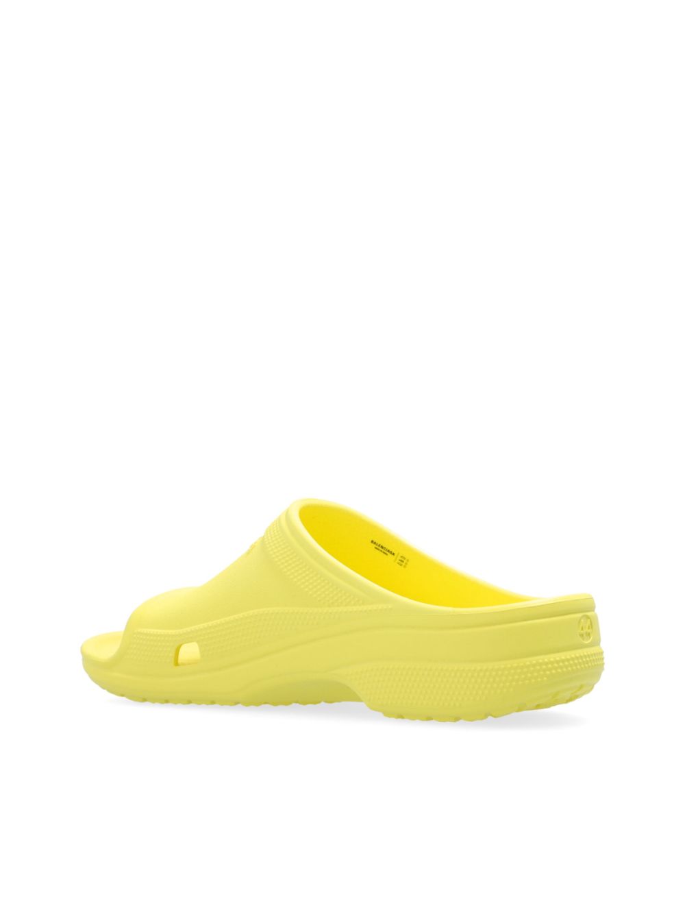 Balenciaga crocs slide sandals Yellow