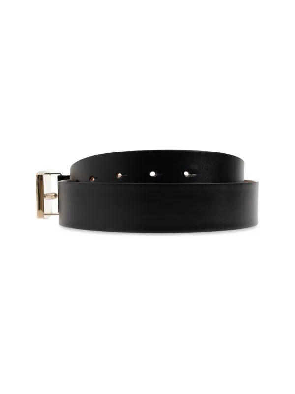 DSQUARED2 ロゴエンボス ベルト | ブラック | FARFETCH JP