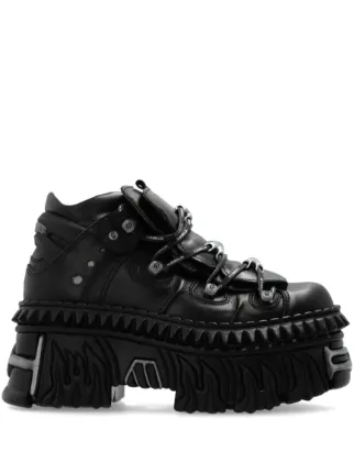 靴 VETEMENTS VETEMENTS x New Rock スニーカー | ブラック | FARFETCH JP