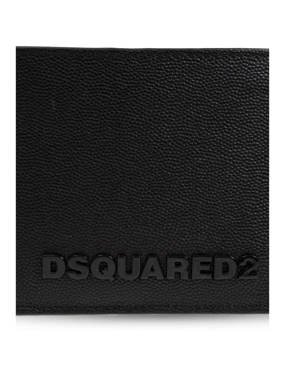 Shop Dsquared2 Logo-plaque Wallet In Black