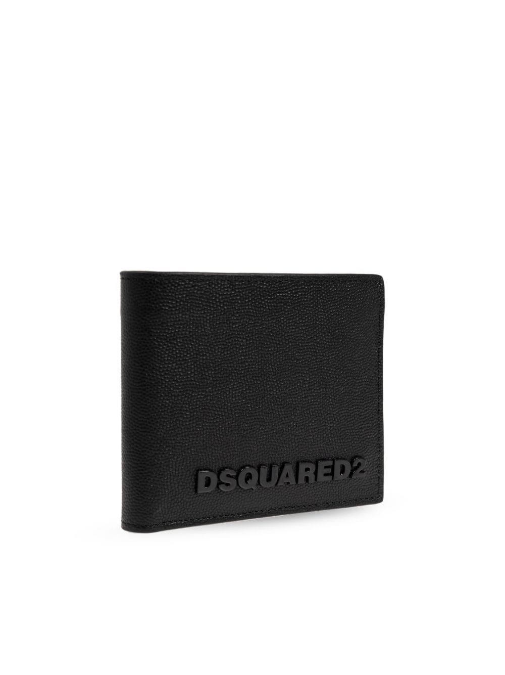 Shop Dsquared2 Logo-plaque Wallet In Black