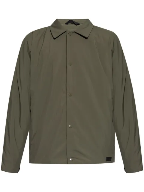 rag & bone sobrecamisa con parche del logo