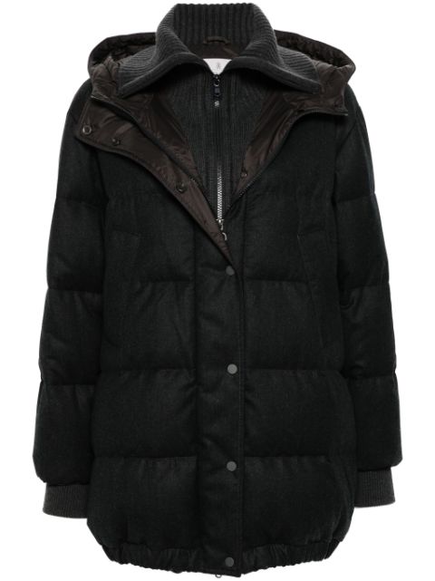 Brunello Cucinelli virgin wool puffer jacket Women