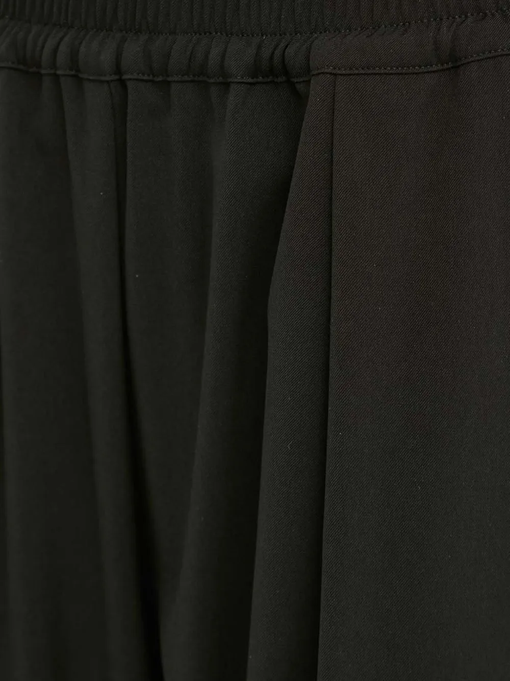 SAMSOE Palazzo plooibroek Zwart