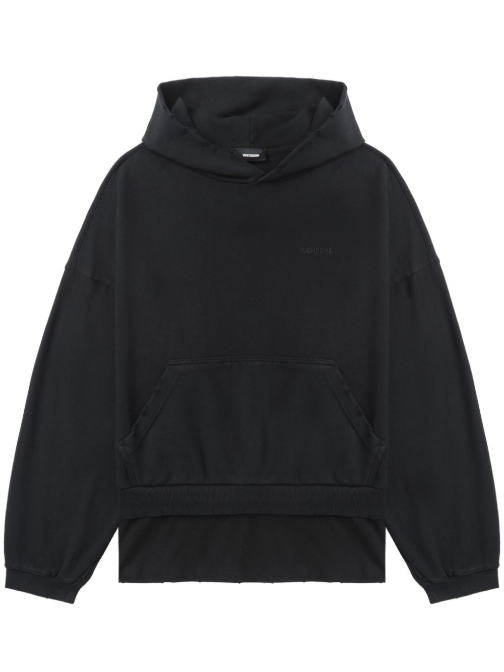 logo-embellished hoodie