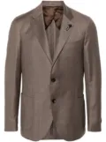 Lardini virgin wool blazer - Brown