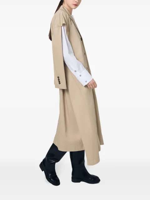 Ports 1961 cut-out cotton trench coat PW324CRC22FCOU429 - 2