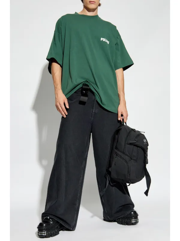VETEMENTS ロゴ Tシャツ | グリーン | FARFETCH JP