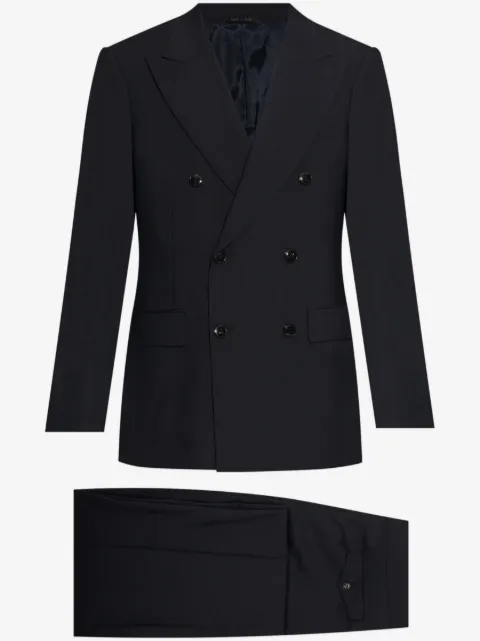 Giorgio Armani double-breasted wool suit
