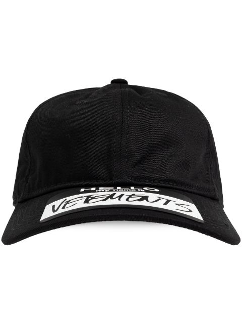 VETEMENTS logo-print cap