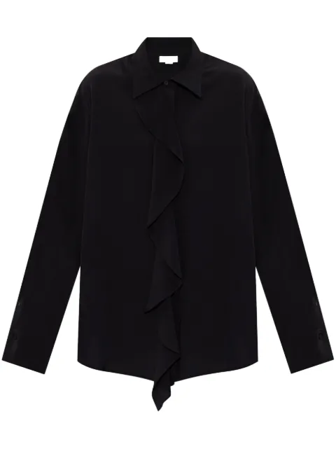 Victoria Beckham ruffled silk blouse