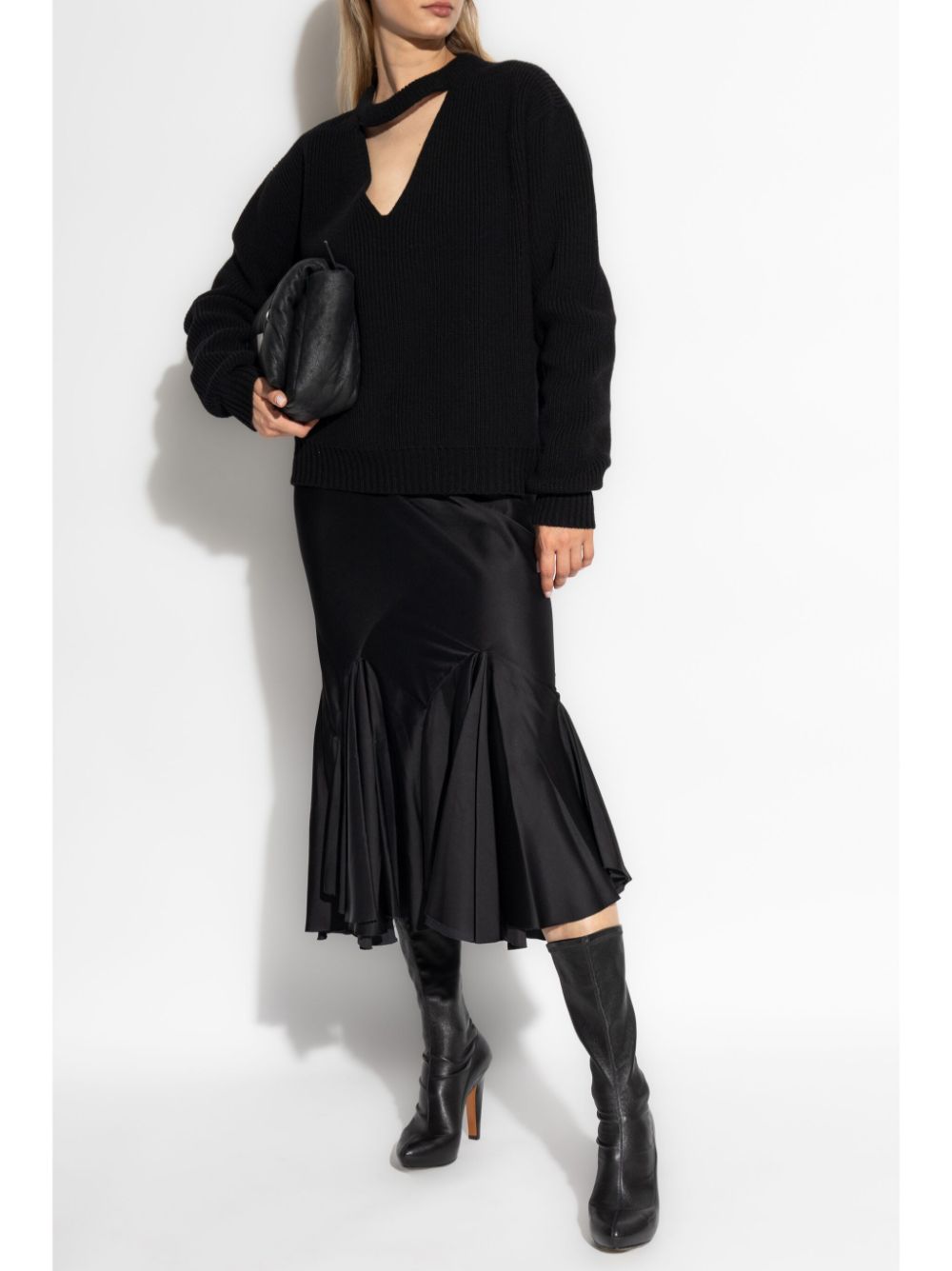 Rick Owens Eclipse jumper - Zwart