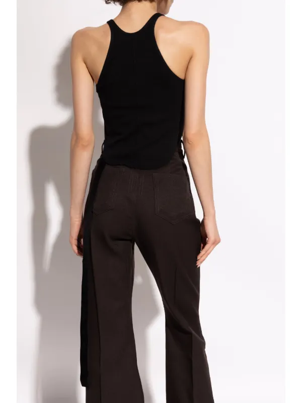 【RICK OWENS】クロップトップ Rick Owens DRKSHDW クロップド トップ | ブラック | FARFETCH JP