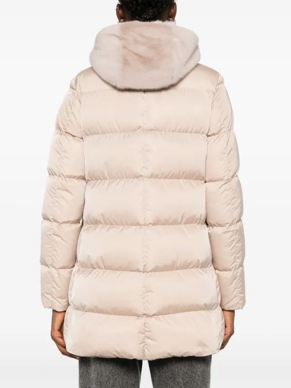 Herno エコファートリム ダウンジャケット | ピンク | FARFETCH JP