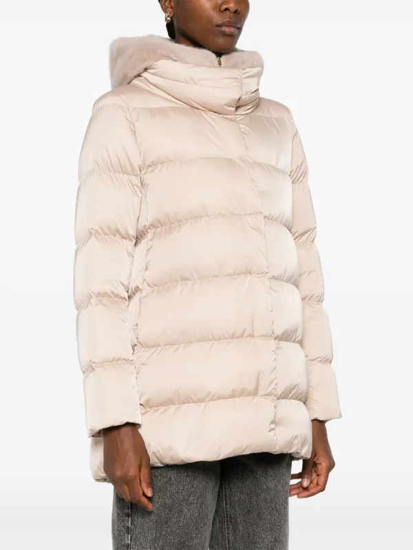 Herno エコファートリム ダウンジャケット | ピンク | FARFETCH JP