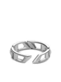 Diesel D Logo band ring - Silver