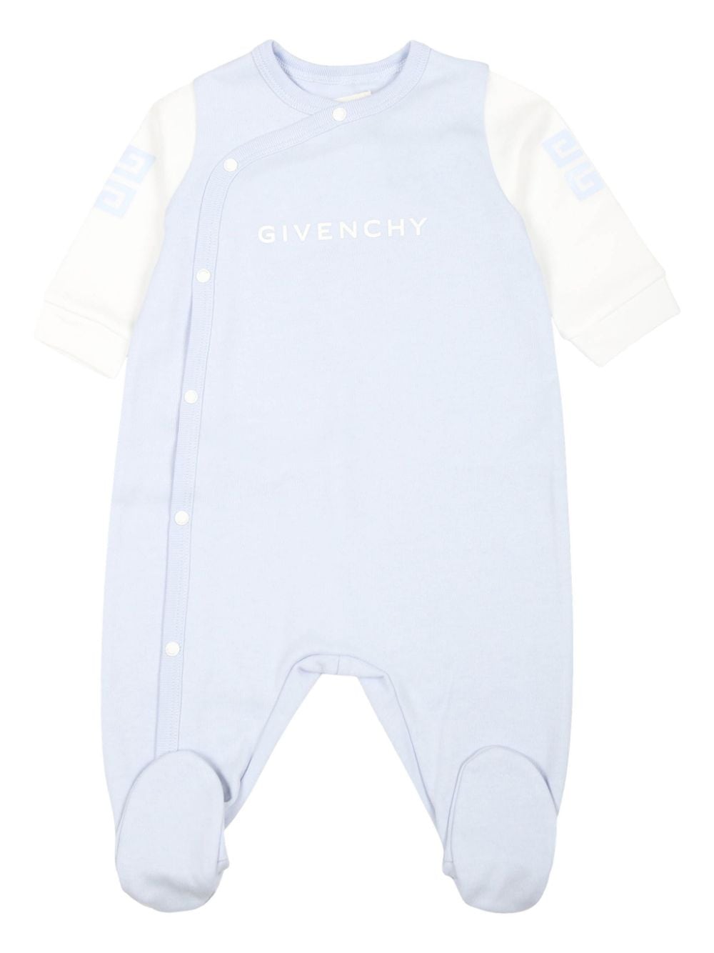 Givenchy Kids Babypakje met logoprint - Blauw