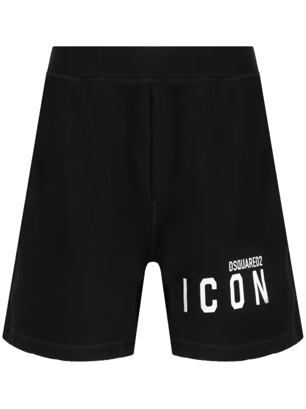 DSQUARED2 Icon Track Shorts Black FARFETCH AO