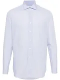 Lardini check-pattern shirt - Blue