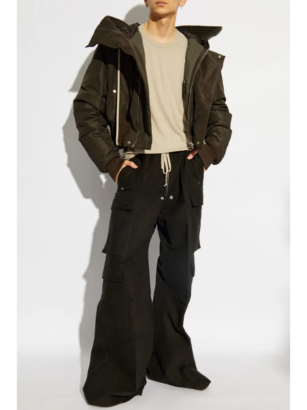 Rick Owens round-neck top - Beige