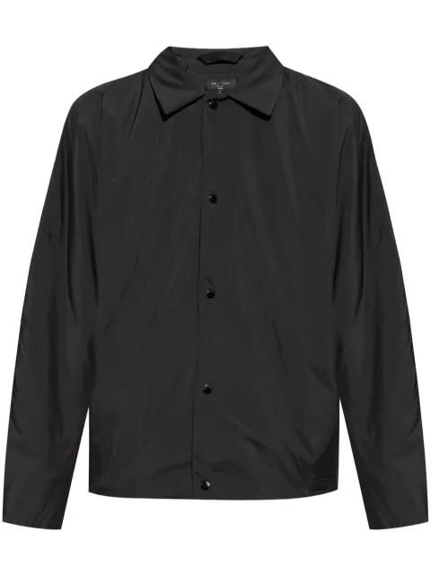 rag & bone sobrecamisa con parche del logo