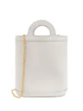Marni mini Tropicalia bucket bag - White
