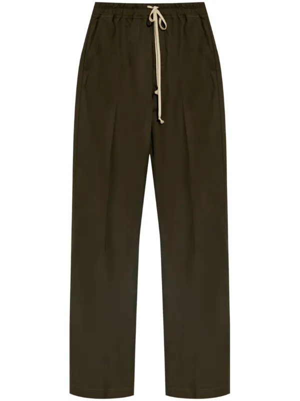 【Rick Owens】ディートリッヒ ストレート パンツ Rick Owens ストレートパンツ | グリーン | FARFETCH JP