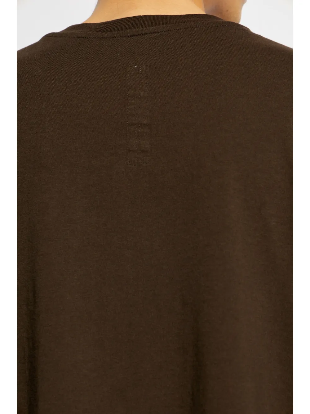 Rick Owens T-shirt met ronde hals Bruin